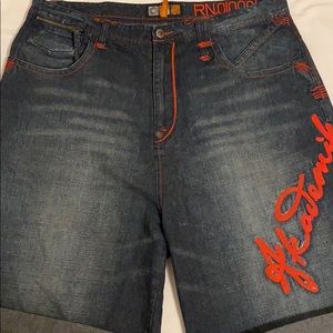 Akademiks Jean Shorts